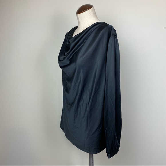 Vintage Ms. Tops California 70s Drape Neck Top - Picture 3 of 7